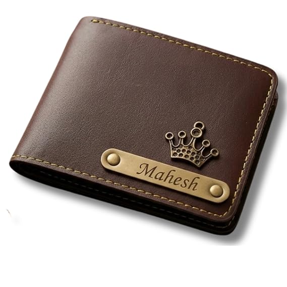 Name-Engraved Men's Wallet