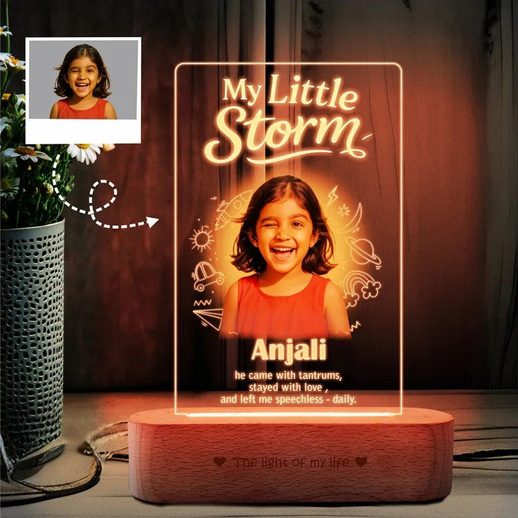 Big Heart-in-Heart 3D LED Lamp