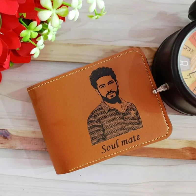Photo-Engraved Men's Wallet