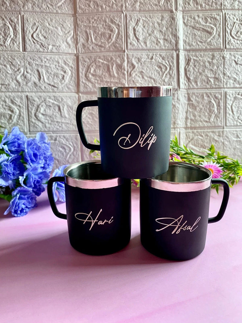 Personalised Steel Photo Mug