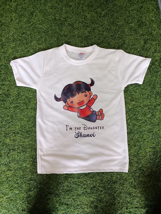 Custom cotton T-shirt sample