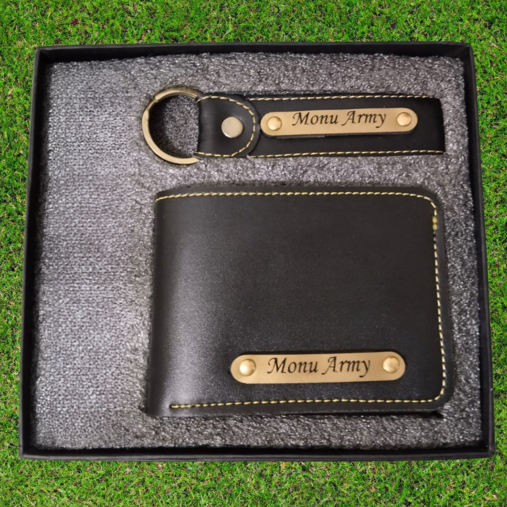 Gift box opening &mdash; Usha personalised wallet combo